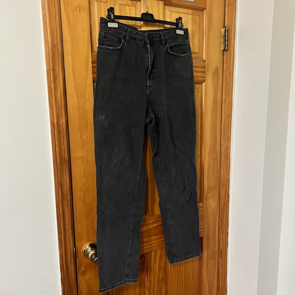 BDG Dark Gray Straight Jeans